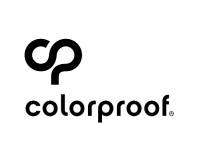 Colorproof logo with stylized 'cp' symbol above the brand name.