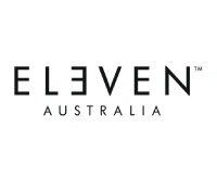 Logo of Eleven Australia, a hair care brand.